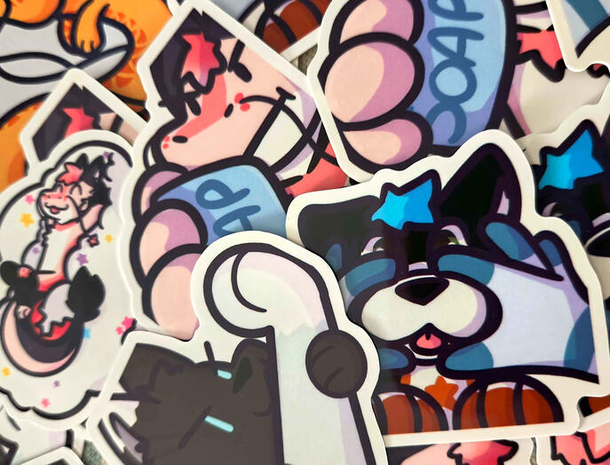 Many many Sticker designs