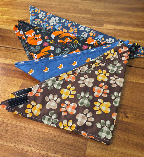 Different Size bandanas